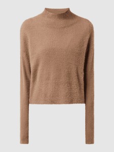 Brązowy sweter Vila w stylu casual