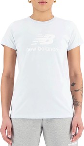 T-shirt New Balance w młodzieżowym stylu z bawełny z krótkim rękawem
