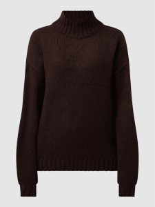 Brązowy sweter Pieces w stylu casual