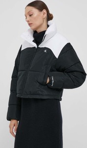 Czarna kurtka Calvin Klein krótka