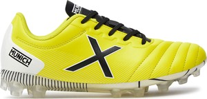 Żółte buty sportowe dziecięce Munich sznurowane
