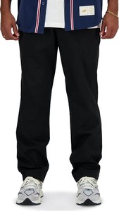 Czarne spodnie New Balance z bawełny