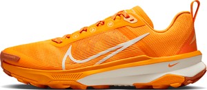 Pomarańczowe buty sportowe Nike z płaską podeszwą sznurowane