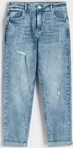 Niebieskie jeansy Reserved z jeansu