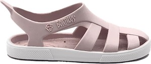 Buty dziecięce letnie Boatilus dla dziewczynek na rzepy ze skóry