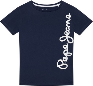 Koszulka dziecięca Pepe Jeans dla chłopców z jeansu