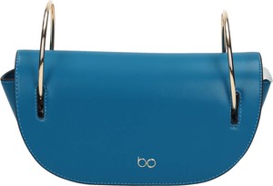 Niebieska torebka NOBO matowa średnia na ramię