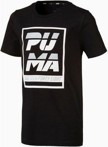 Koszulka dziecięca Puma z krótkim rękawem z tkaniny