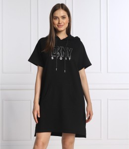 Sukienka DKNY prosta mini w stylu casual