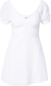 Sukienka Hollister Co. rozkloszowana w stylu casual z bawełny
