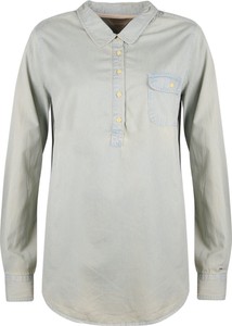 Koszula ubierzsie.com z tkaniny z kołnierzykiem w stylu casual