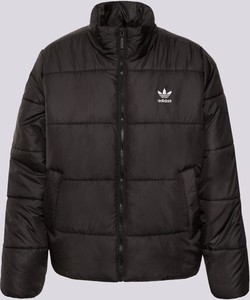 Czarna kurtka Adidas bez kaptura w street stylu