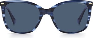 Niebieskie okulary damskie Polaroid