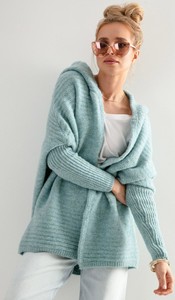 Miętowy sweter Fobya