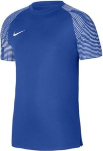 Granatowa koszulka dziecięca Nike z tkaniny z krótkim rękawem