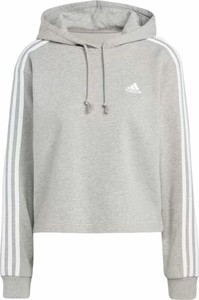 Bluza Adidas w sportowym stylu krótka z kapturem