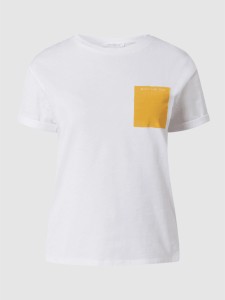 T-shirt Joseph Janard z bawełny z nadrukiem z okrągłym dekoltem