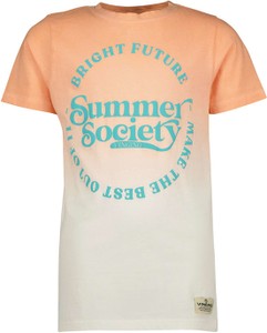 Pomarańczowa koszulka dziecięca Vingino dla chłopców