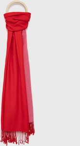 Czerwony szalik United Colors Of Benetton