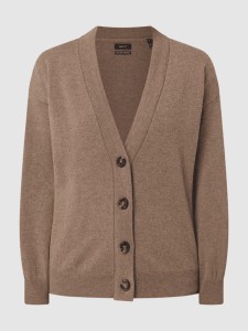 Brązowy sweter Gant z wełny w stylu casual