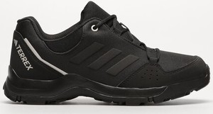 Czarne buty sportowe dziecięce Adidas terrex sznurowane