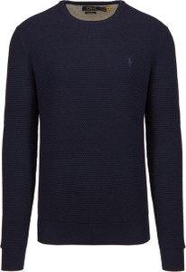 Granatowy sweter POLO RALPH LAUREN w stylu casual