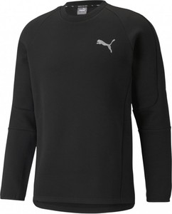 Czarny t-shirt Puma z bawełny w sportowym stylu