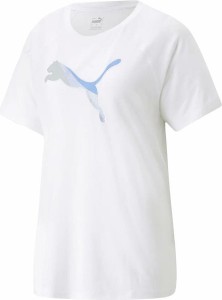 T-shirt Puma z okrągłym dekoltem z krótkim rękawem