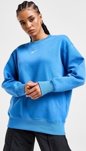 Niebieska bluza Nike z kapturem