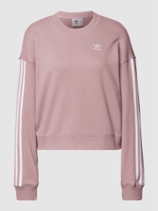 Różowa bluza Adidas Originals w sportowym stylu