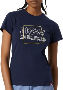 T-shirt New Balance z krótkim rękawem w stylu klasycznym