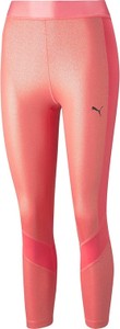 Różowe legginsy Puma w sportowym stylu