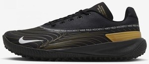 Czarne buty sportowe Nike w sportowym stylu sznurowane z tkaniny