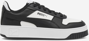 Czarne buty sportowe Puma sznurowane z płaską podeszwą