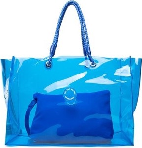 Niebieska torebka Sprandi matowa duża w młodzieżowym stylu