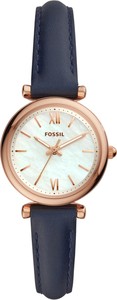 Zegarek FOSSIL - Carlie ES4502 Navy/Rose Gold