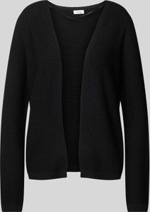 Czarny sweter S.Oliver w stylu casual z bawełny