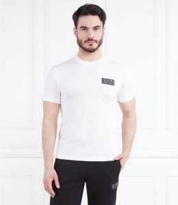 T-shirt Emporio Armani w stylu casual z krótkim rękawem z bawełny