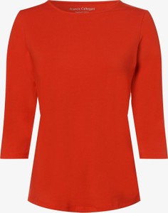 Czerwona bluzka Franco Callegari z długim rękawem