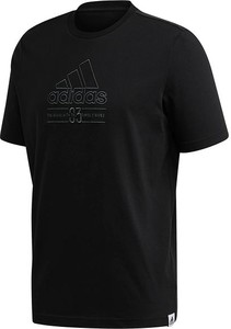 Koszulka polo Adidas z krótkim rękawem w młodzieżowym stylu