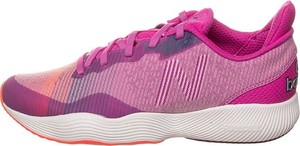 Różowe buty sportowe New Balance sznurowane w sportowym stylu