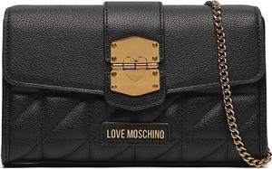 Czarna torebka Love Moschino na ramię mała