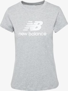 T-shirt New Balance z krótkim rękawem z okrągłym dekoltem w sportowym stylu