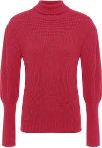 Czerwony sweter MEXX w stylu casual