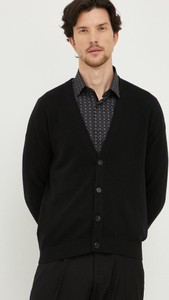 Czarny sweter Sisley w stylu casual z bawełny