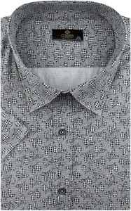 Koszula Classo z krótkim rękawem z tkaniny z klasycznym kołnierzykiem