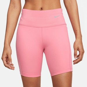 Różowe szorty Nike z tkaniny w sportowym stylu