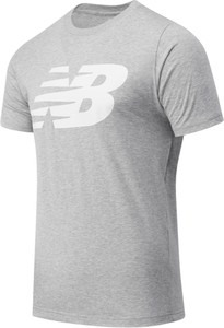 T-shirt New Balance z krótkim rękawem z bawełny z nadrukiem