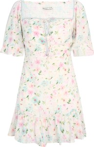Sukienka Abercrombie & Fitch mini z krótkim rękawem w stylu casual