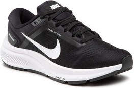 Czarne buty sportowe Nike w sportowym stylu zoom sznurowane